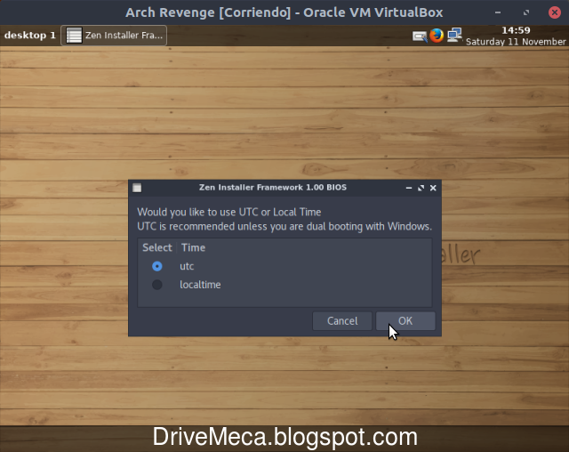 Activamos moto utc para la hora Activamos moto utc para la hora
