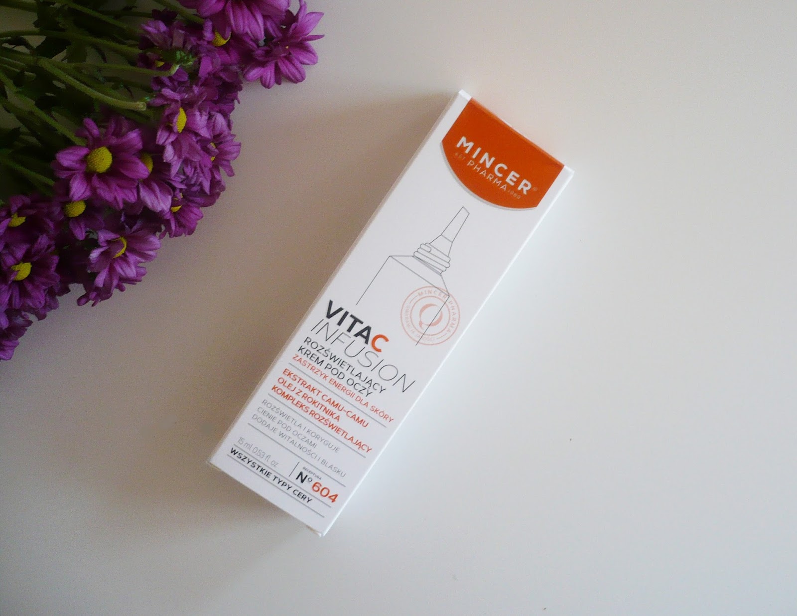 MINCER PHARMA ROZŚWIETLAJĄCY KREM POD OCZY Z SERII VITAC INFUSION