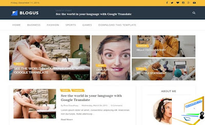 Blogus Blogger Template | Download Free Blogus Blogger Template