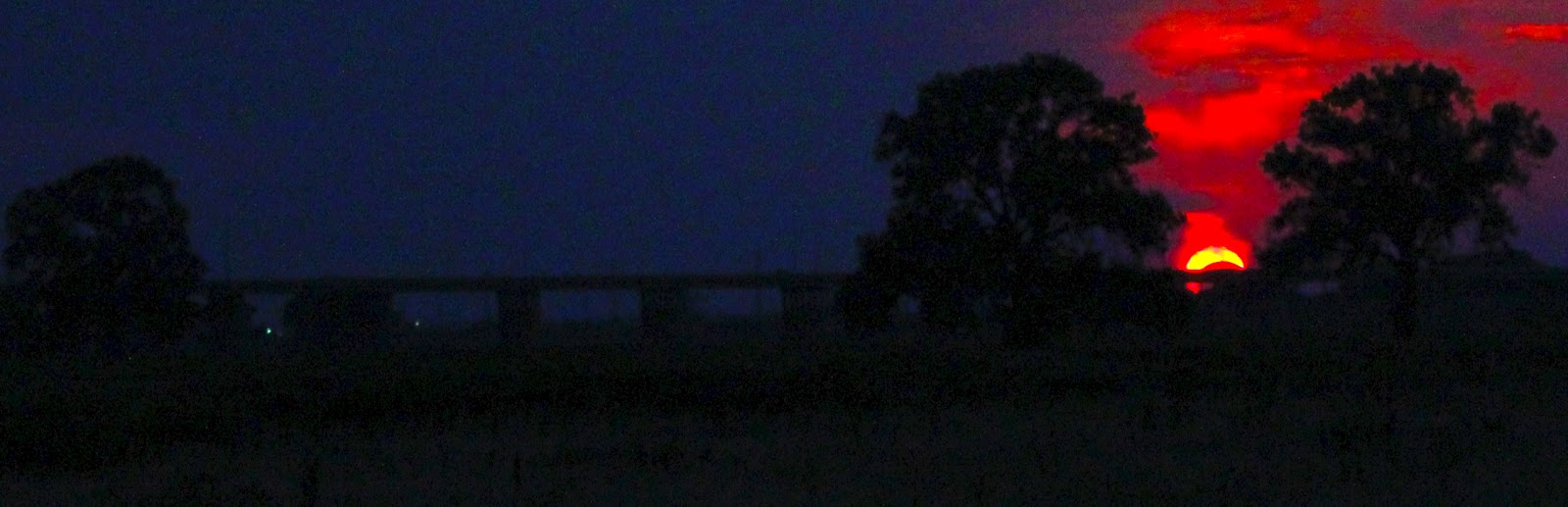 Dallas Trinity Trails Solar Eclipse