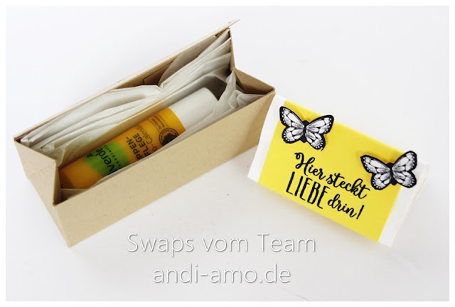 Stampin Up Team-Swaps andi-amo Verpackung Lippenstift