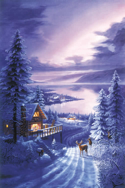 IMAGENES NAVIDEÑAS: PAISAJES NAVIDEÑOS