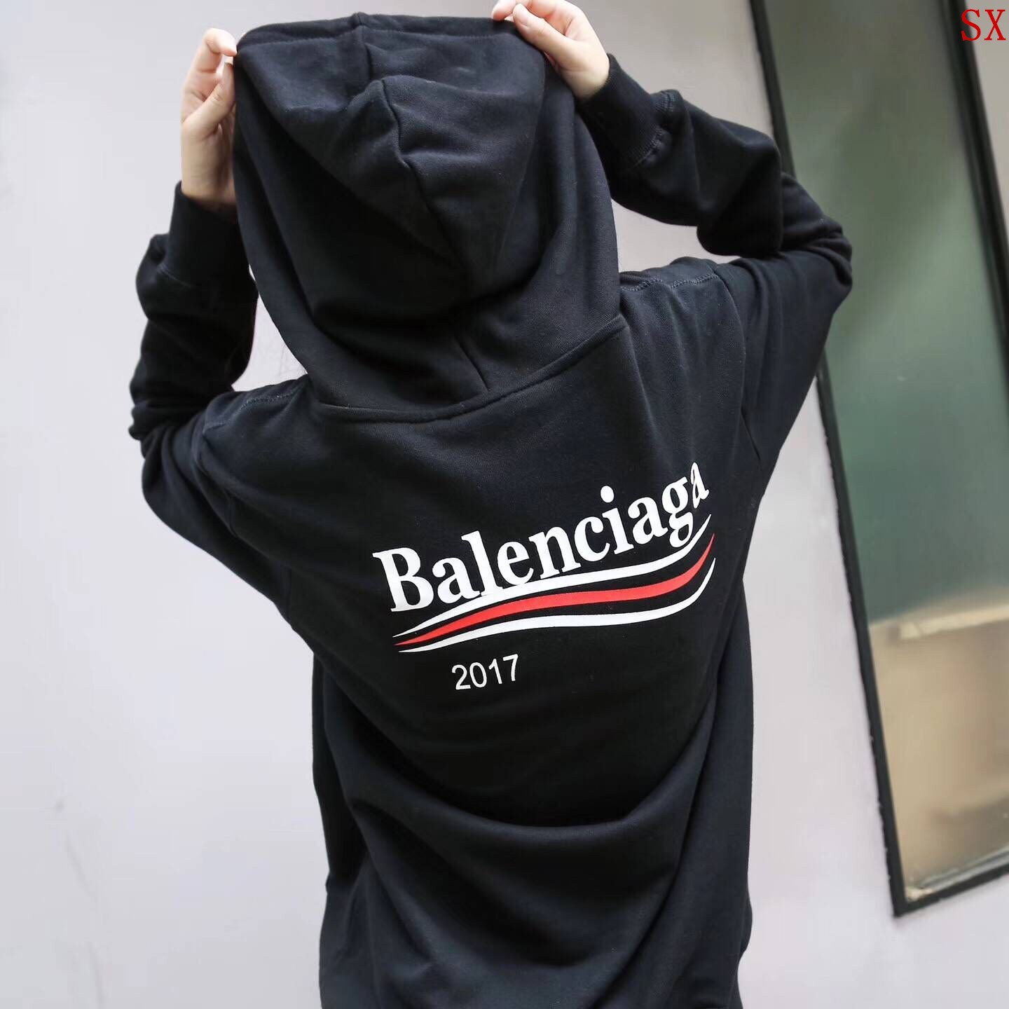 balenciaga campaign hoodie replica