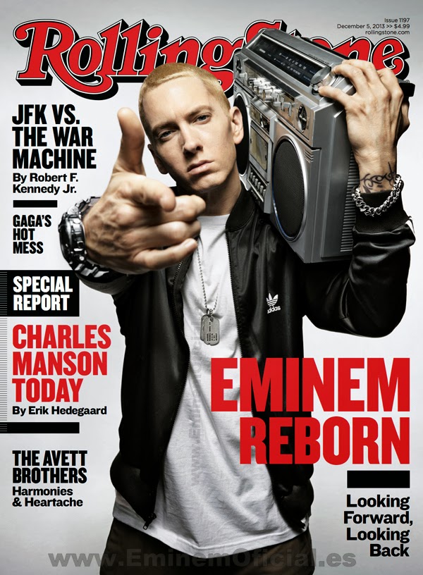 Eminem en la portada de la Rolling Stone. - Noticias de Eminem 2023