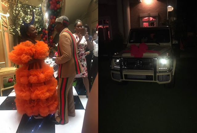 Hon. Femi Gbajabiamila Gifts Wife Brand New N38M G-Wagon Hon. Femi Gbajabiamila Gifts Wife Brand New N38M G-Wagon