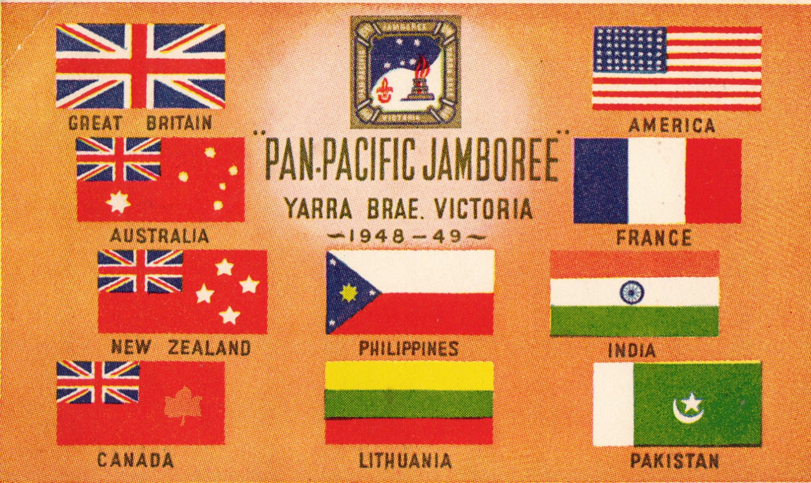 Australian Lithuanian History III Australian Pan Pacific Scout