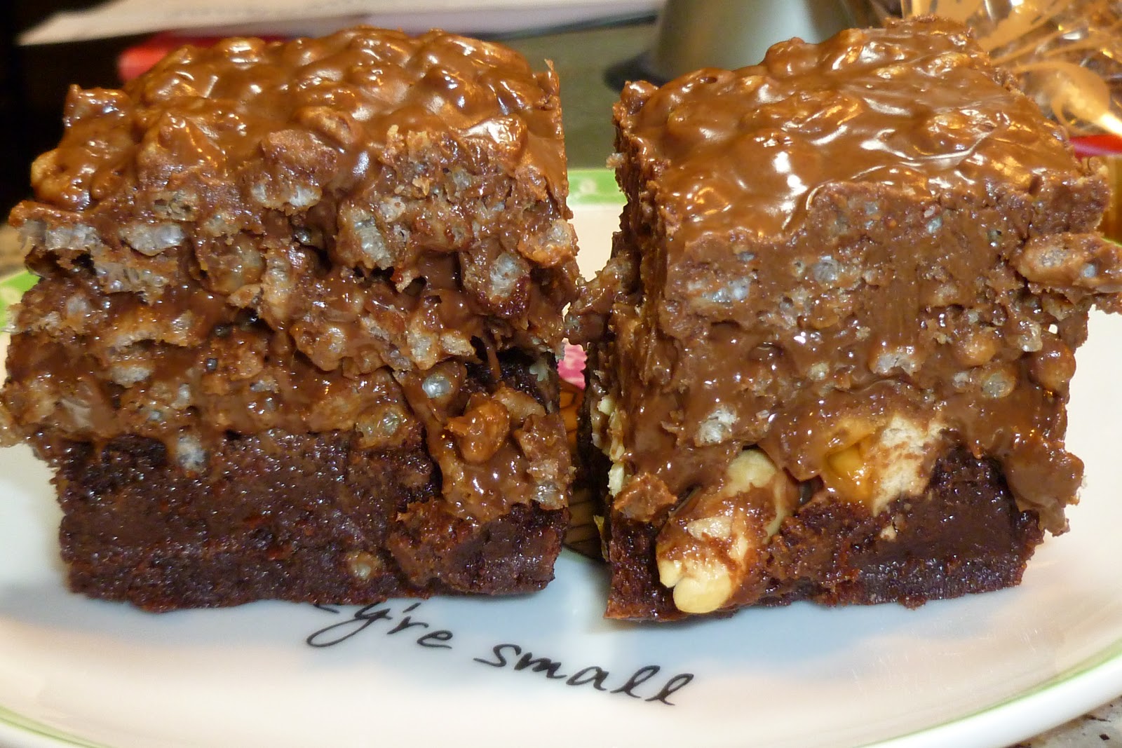 The Pastry Chef S Baking Peanut Butter Cup Snickers Crunch Brownies