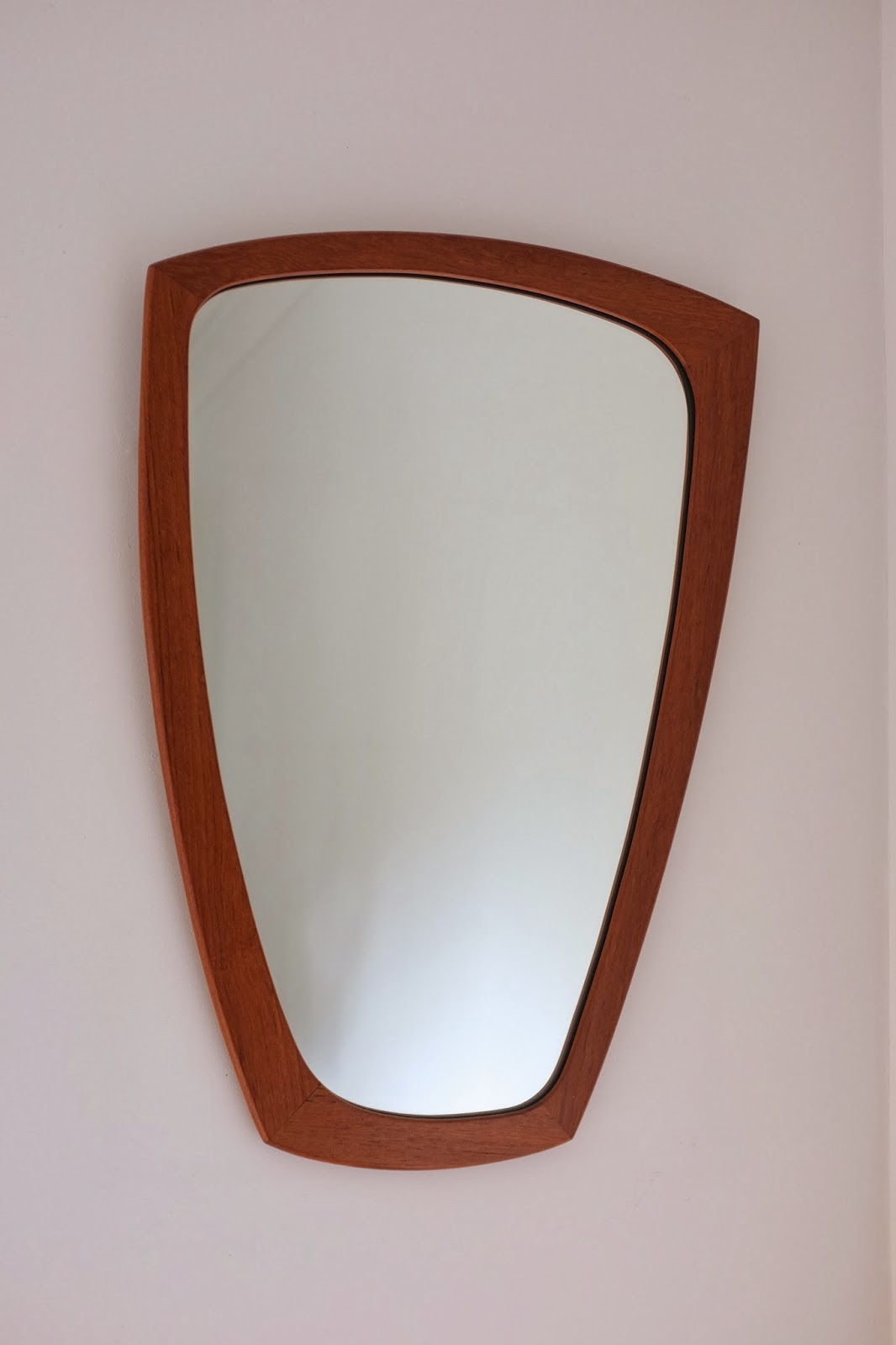 antikmodern: the shop: Danish asymmetrical mirror