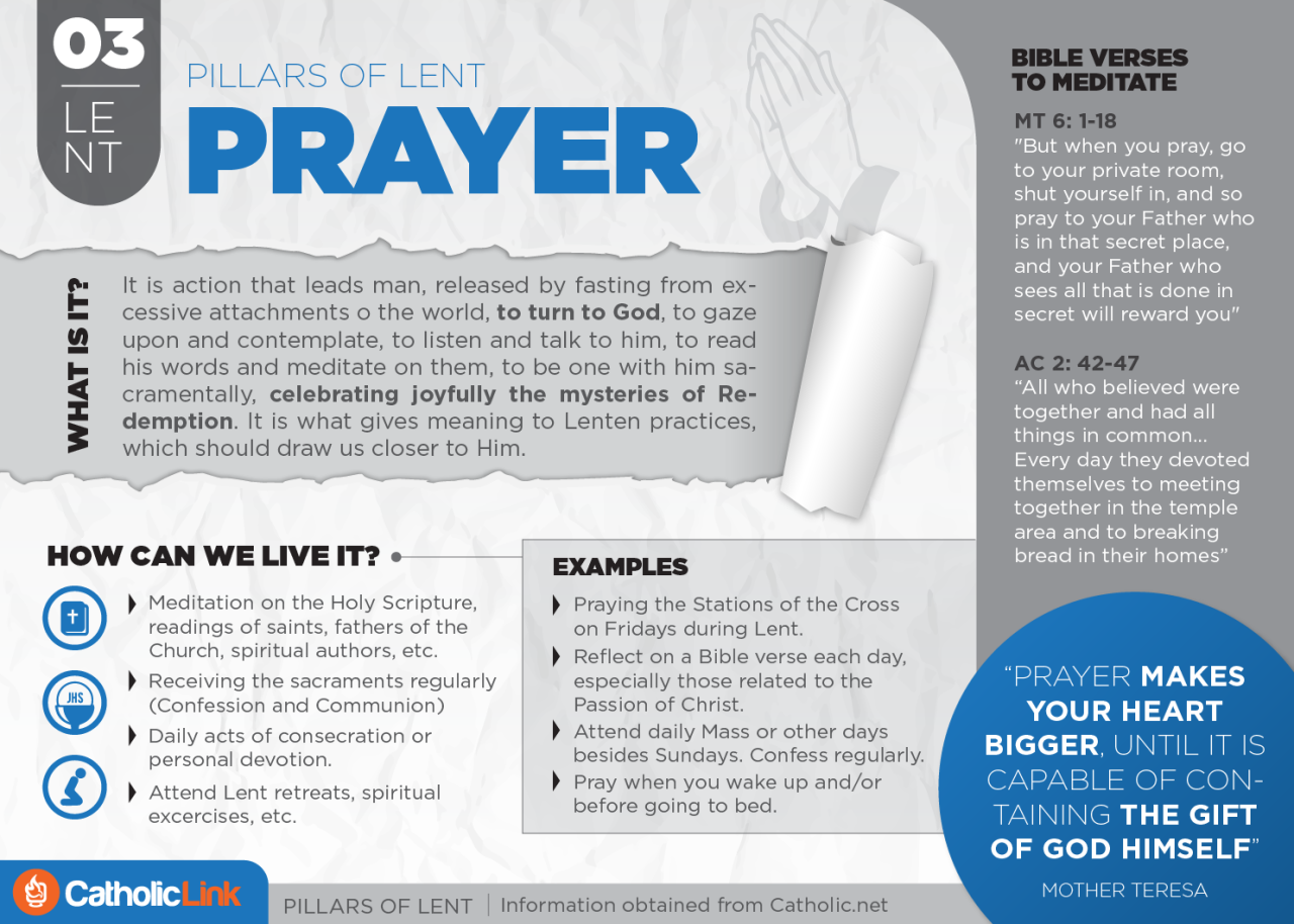 The 3 Pillars of Lent Prayer Go to Mary