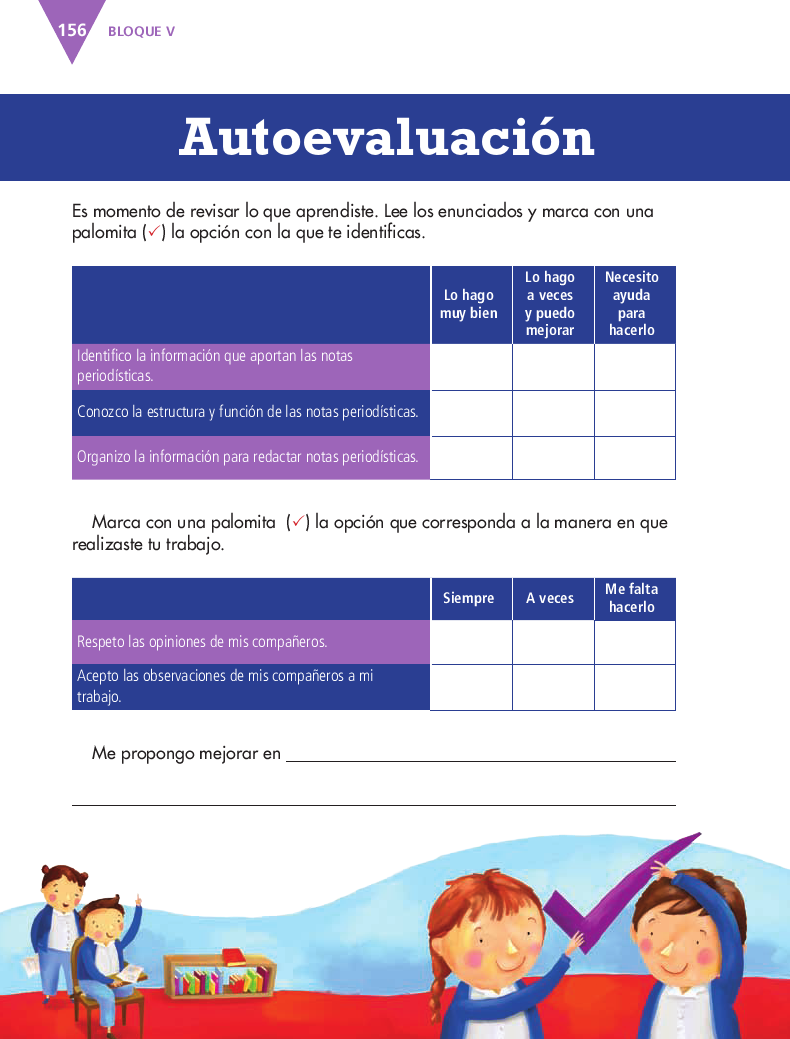 Escribir notas periodísticas para publicar  - Español 4to Bloque 5 2014-2015