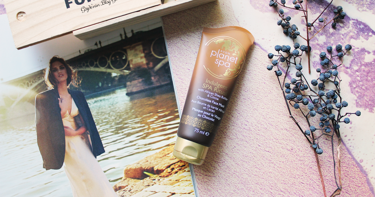 Gözde�nin Blog Günlüğü Avon Spa Çikolata İçerikli Yüz Maskesi