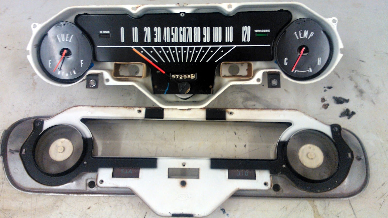 Restoration of a 1965 Mustang Speedometer update