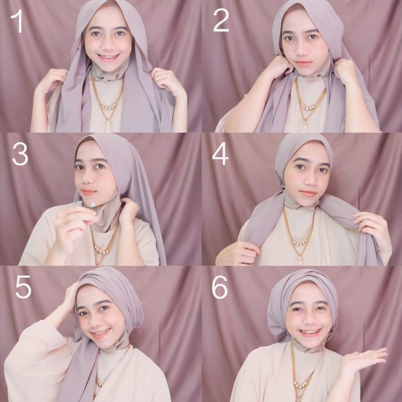 Tutorial Hijab Wisuda Modern Simple Hijabfest
