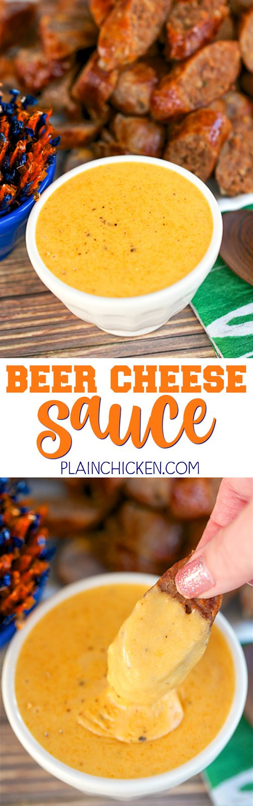 Beer Cheese Sauce Plain Chicken®