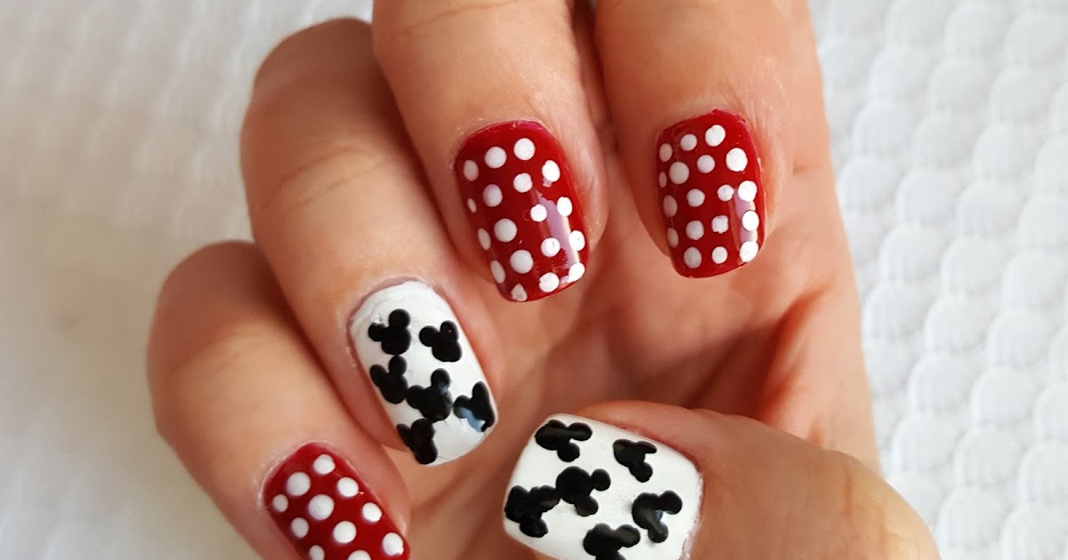 Glam Up Your Nails with Minnie Mouse Nail Art Decals - Nails -