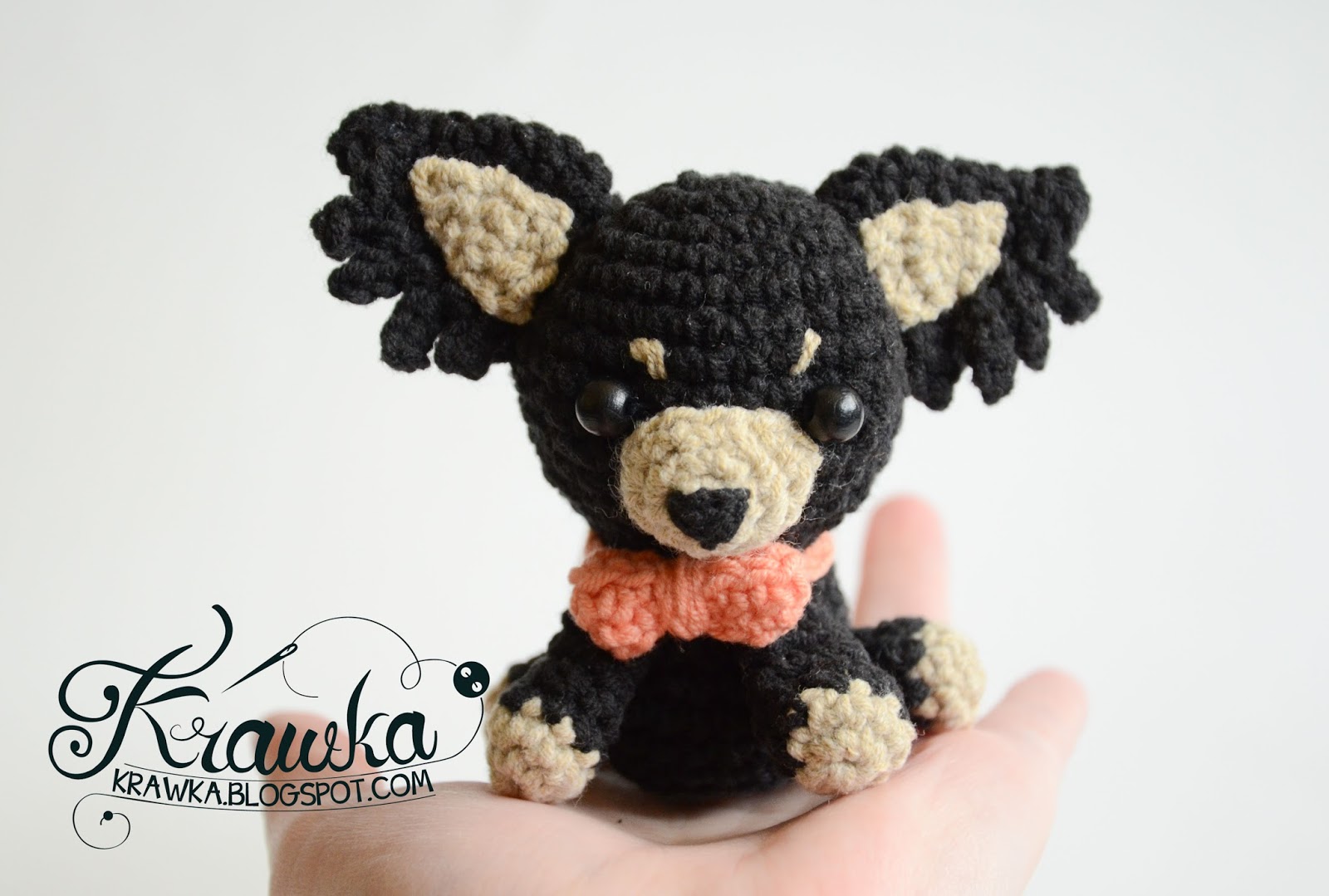 Krawka: Wedding dogs - wedding gift free pattern