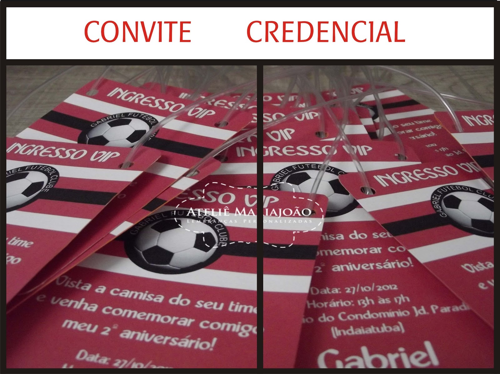 ATELIÊ MARIAJOÃO: Convites Personalizados