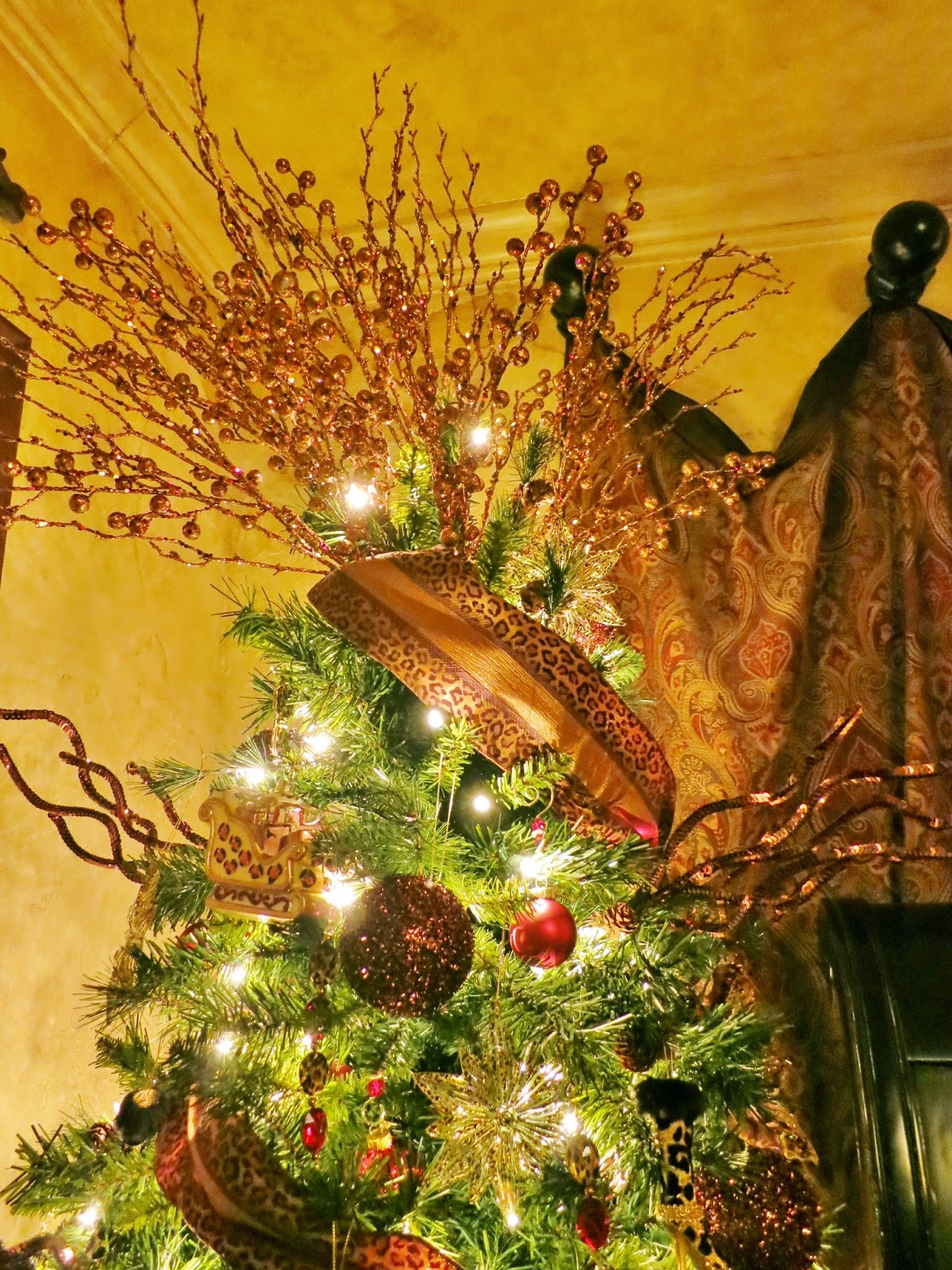 Life By The Pool It S Just Better Cheetah Christmas Tree