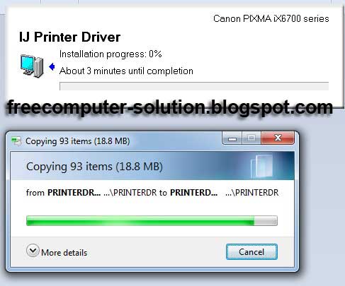 How to Install Printer Canon Pixma ix6770 Without CD Driver