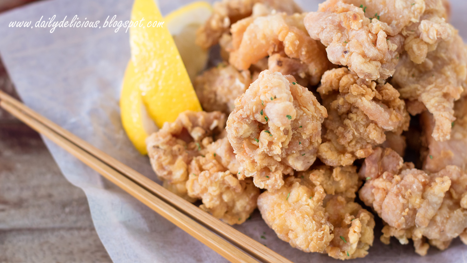 dailydelicious Karaage (Japanese Fried Chicken) 鶏の唐揚げ