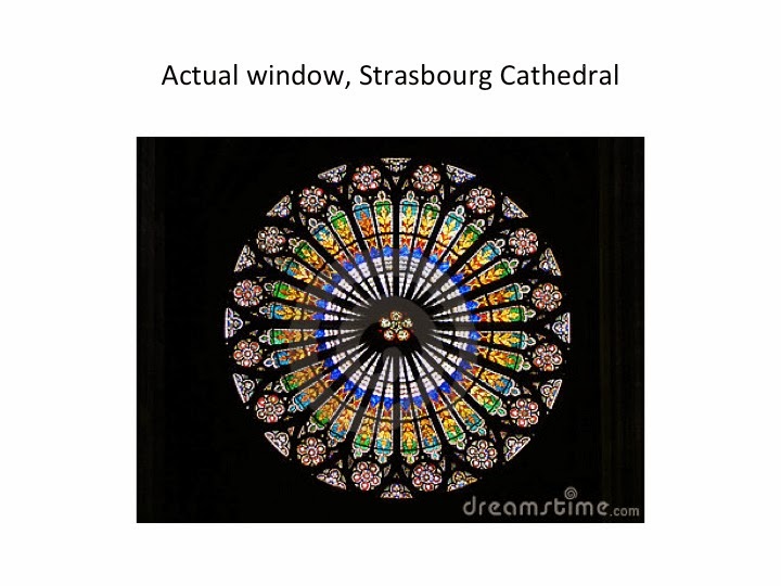 I Love My Classroom Rose Windows Art Project