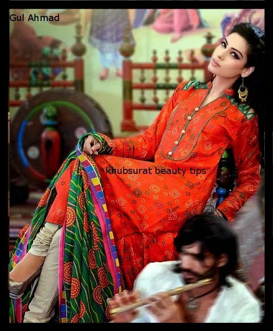 Gul Ahmed lawn dress