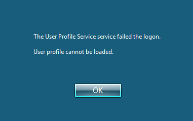 fix user profile error