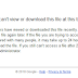 Mengatasi File yang Tidak Bisa Didownload Dari Google Drive dengan Pesan "Quota Exceeded", "Sorry You Can't View or Download this File at This Time"