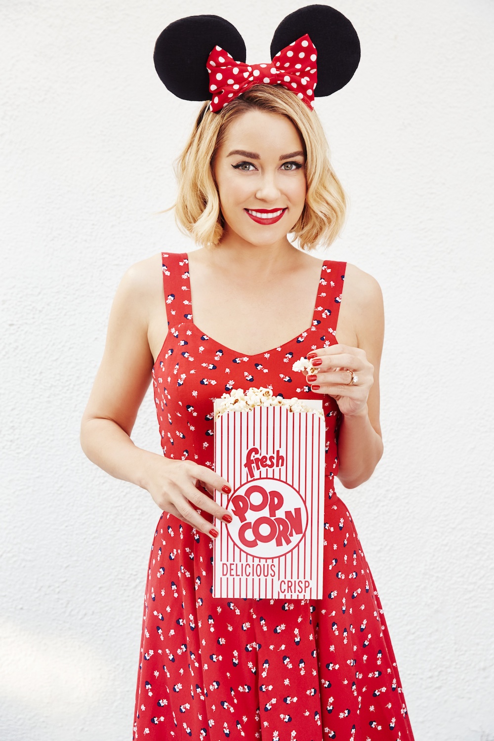 Lauren Conrad’s new Disney Minnie Mouse collection #MinnieStyle vintage-inspired dress | Focused on the Magic