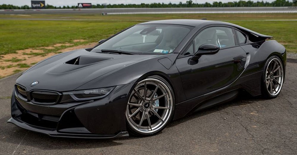 Vorsteiner Shows Off Stealthy All Black Bmw I8