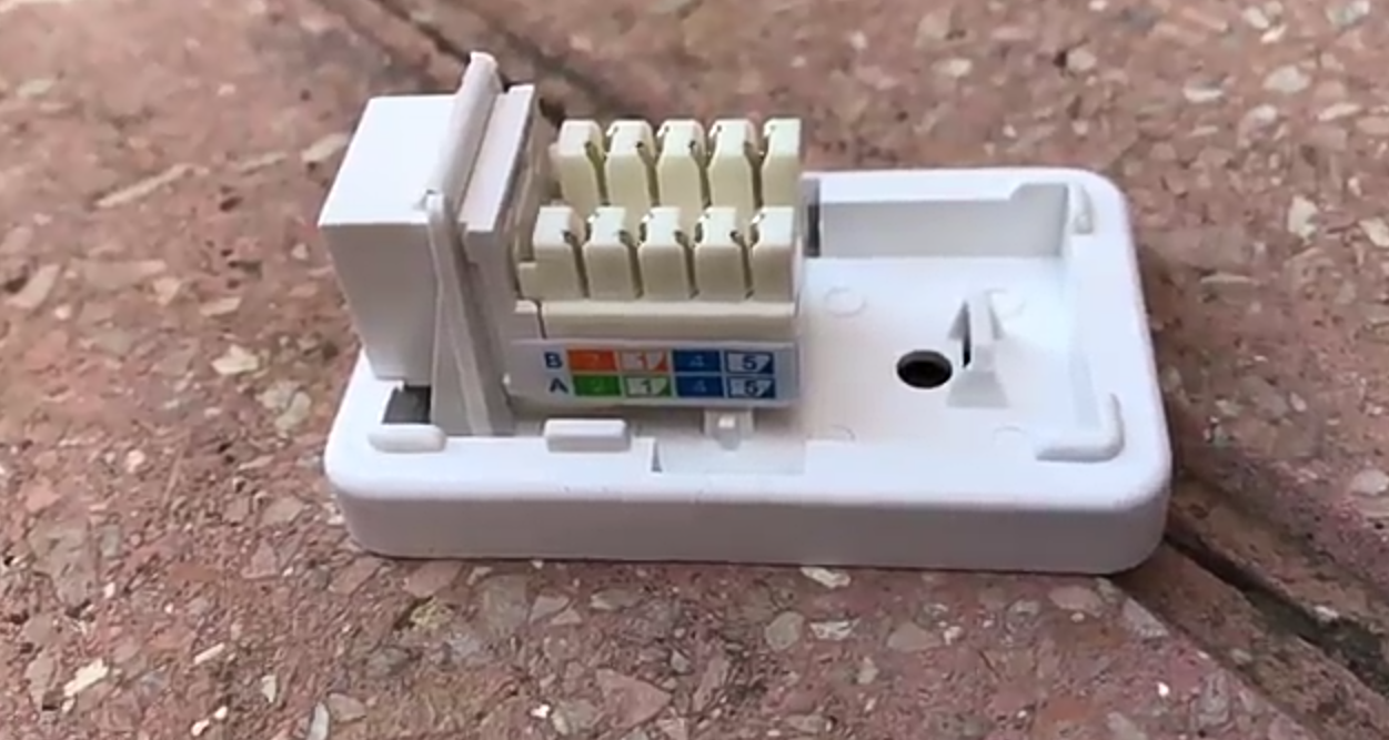 fp Kanarias Infraestructuras de redes de datos Conexión cable de pares trenzados en roseta