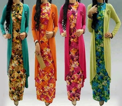 Trend Busana Muslim Terbaru 2015 Model Feminin Model Busana Muslim Wanita