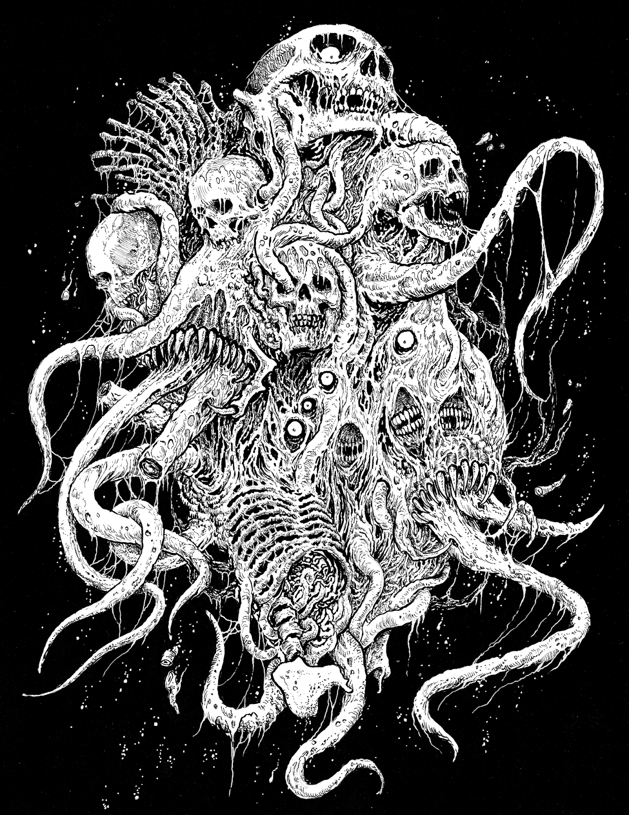 The Lair of Filth: Artist Profile with Mark Riddick - Riddickart.