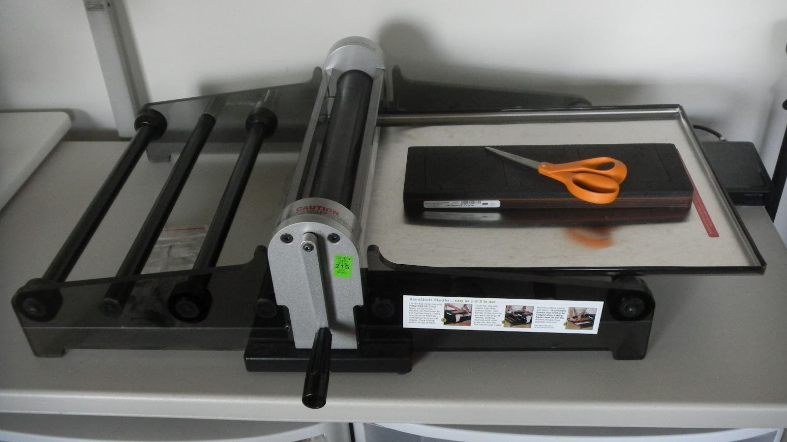 greenQuilts Tutorial for using an Accuquilt Studio Die Cutter