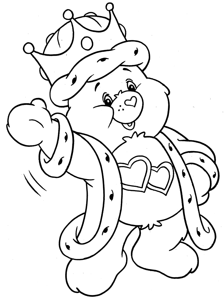 Glücksbärchis Ausmalbilder