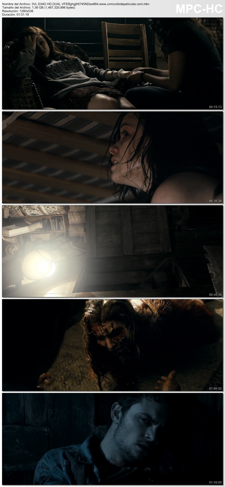 Capturas de la película.