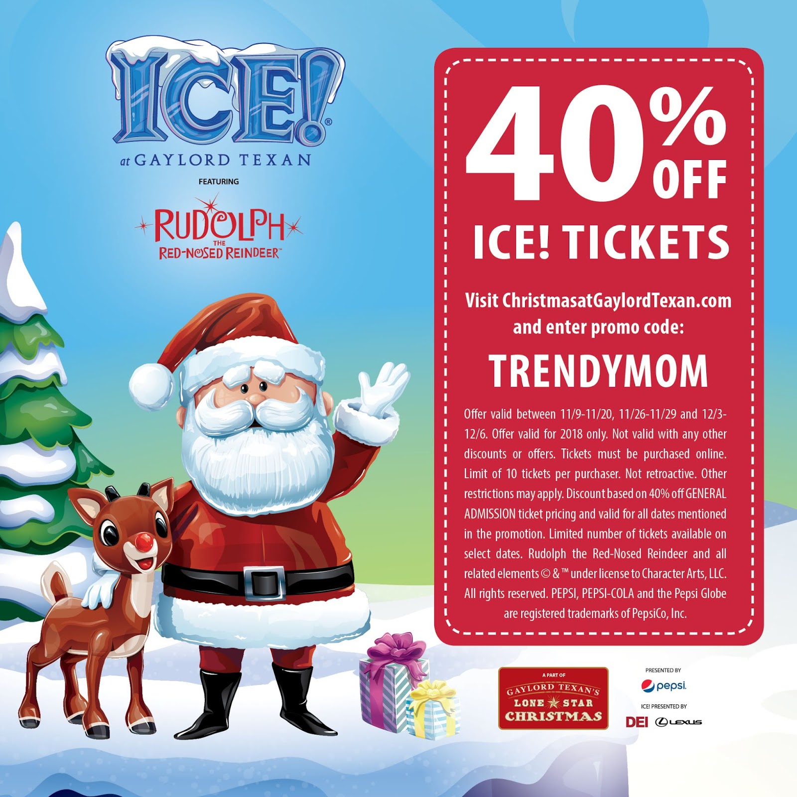 We Have a 40% Discount Coupon for the Gaylord Texan&#39;s ICE! (2018) ~ Dallas Mom Blog and Fort ...