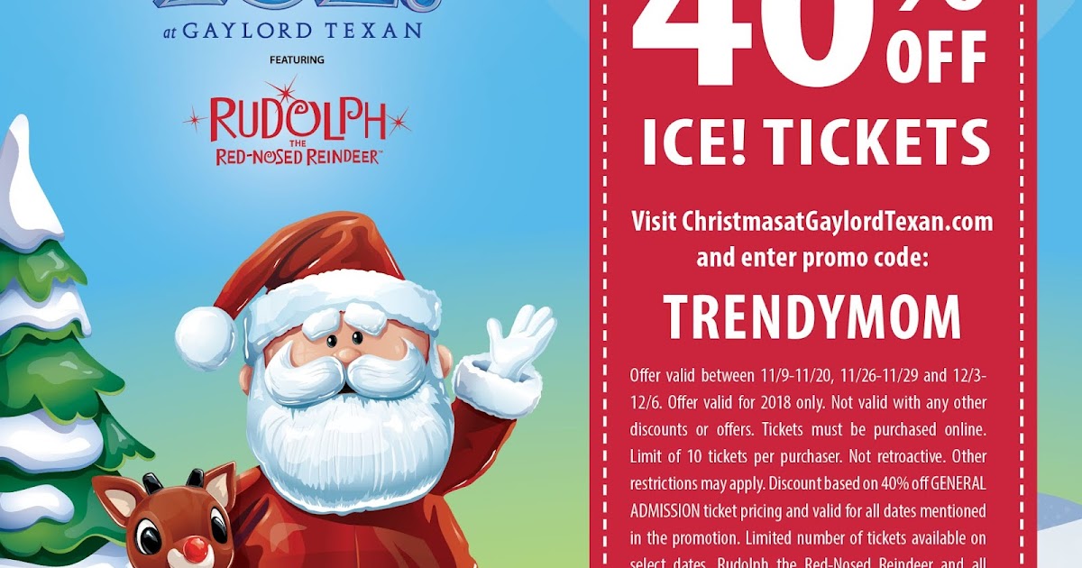 We Have a 40% Discount Coupon for the Gaylord Texan&#39;s ICE! (2018) ~ Dallas Mom Blog and Fort ...