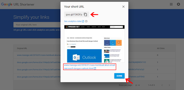 Cara Memperpendek/Shorten URL Postingan dengan Mudah Cara Memperpendek/Shorten URL Postingan dengan Mudah