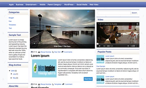 how to make 3 columns default blogger template okongeorge