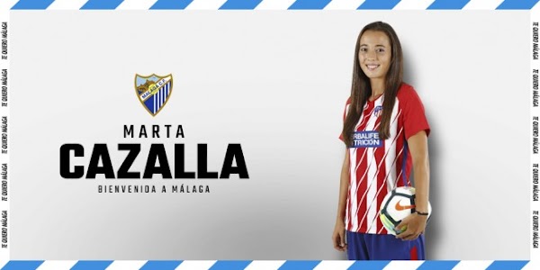Oficial: El Málaga Femenino firma a Marta Cazalla