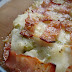Romanescu al horno con bacon y queso manchego