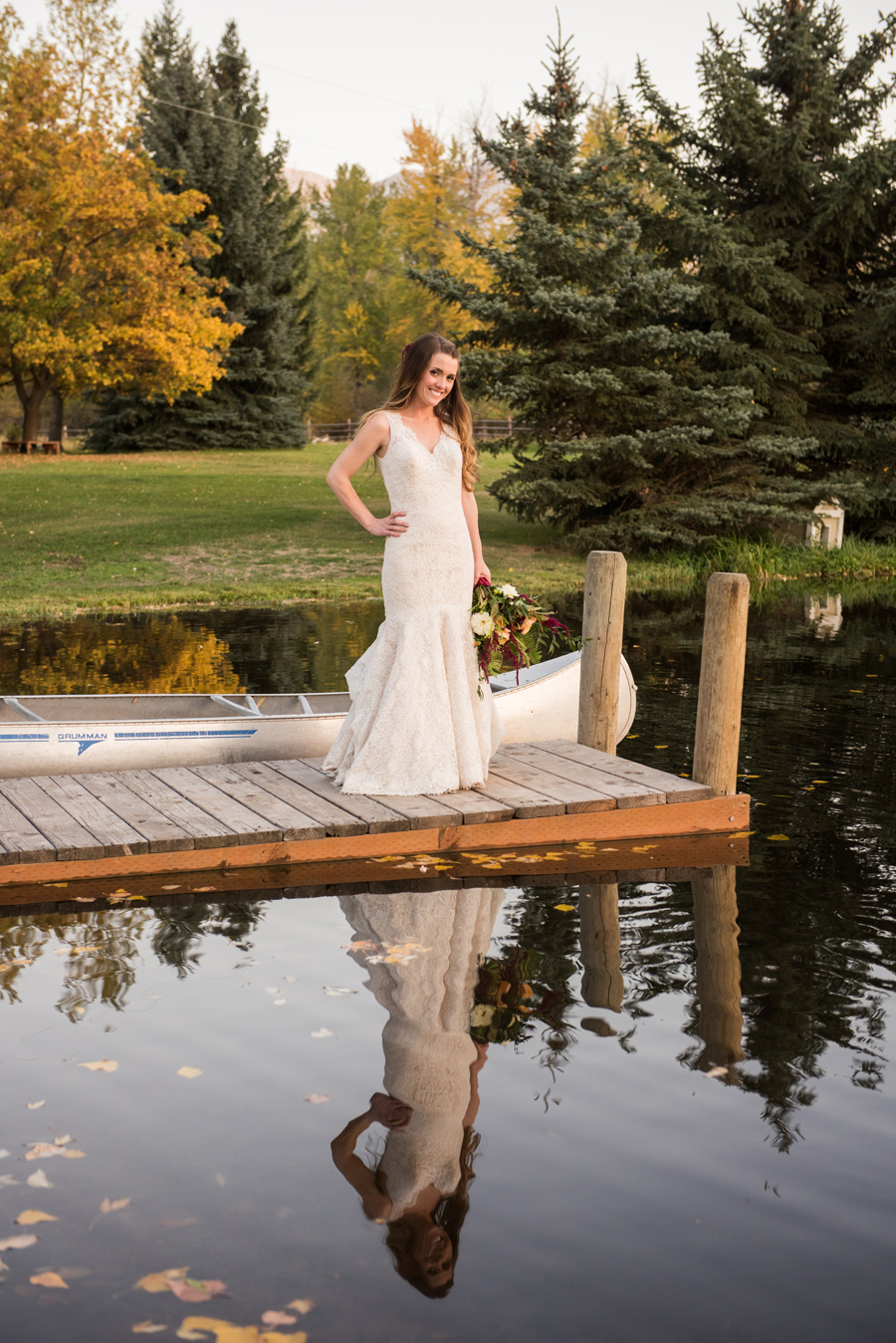 Montana Bride / Dock / Cali Frankovic Photography