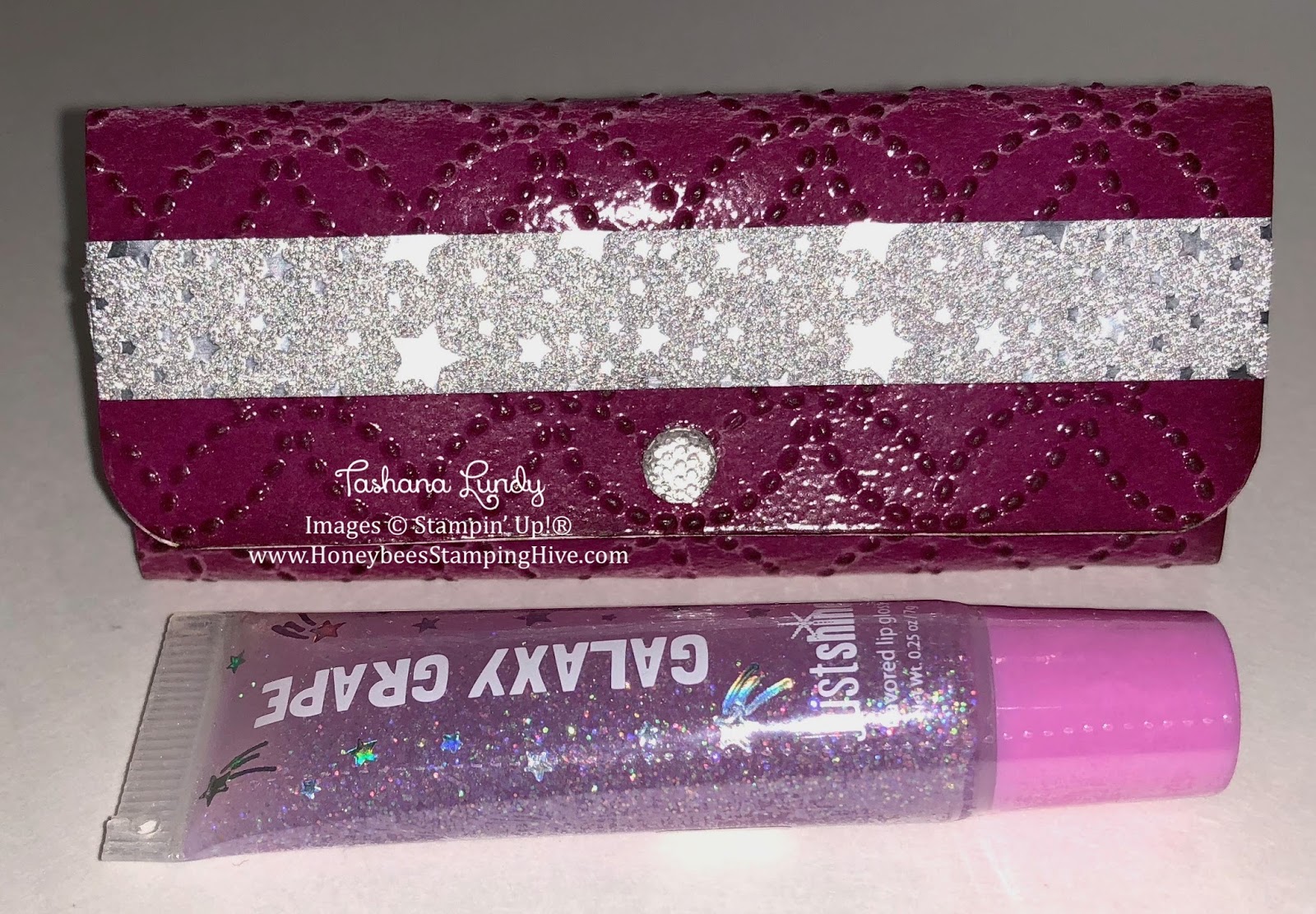 ` Faux Leather 3 Ways with Heat Embossing SBTD March Blog Hop