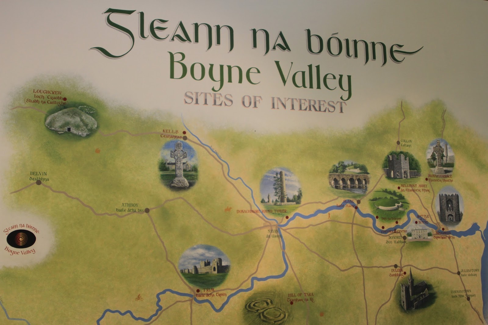 Fotoodyseja Brú na Bóinne Newgrange Irlandia