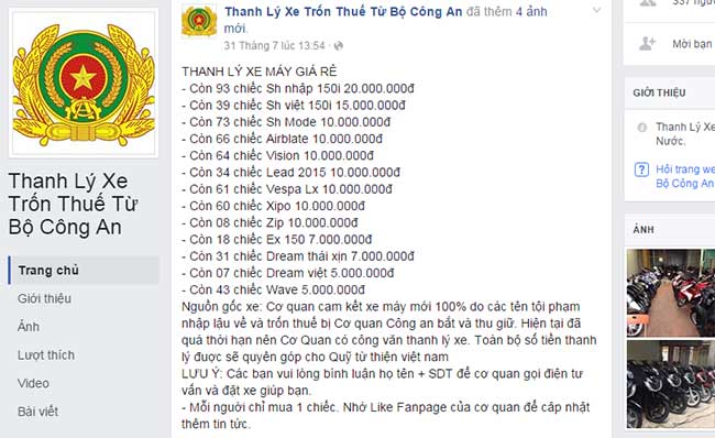 'Nở rộ' hình thức lừa đảo giả danh công an