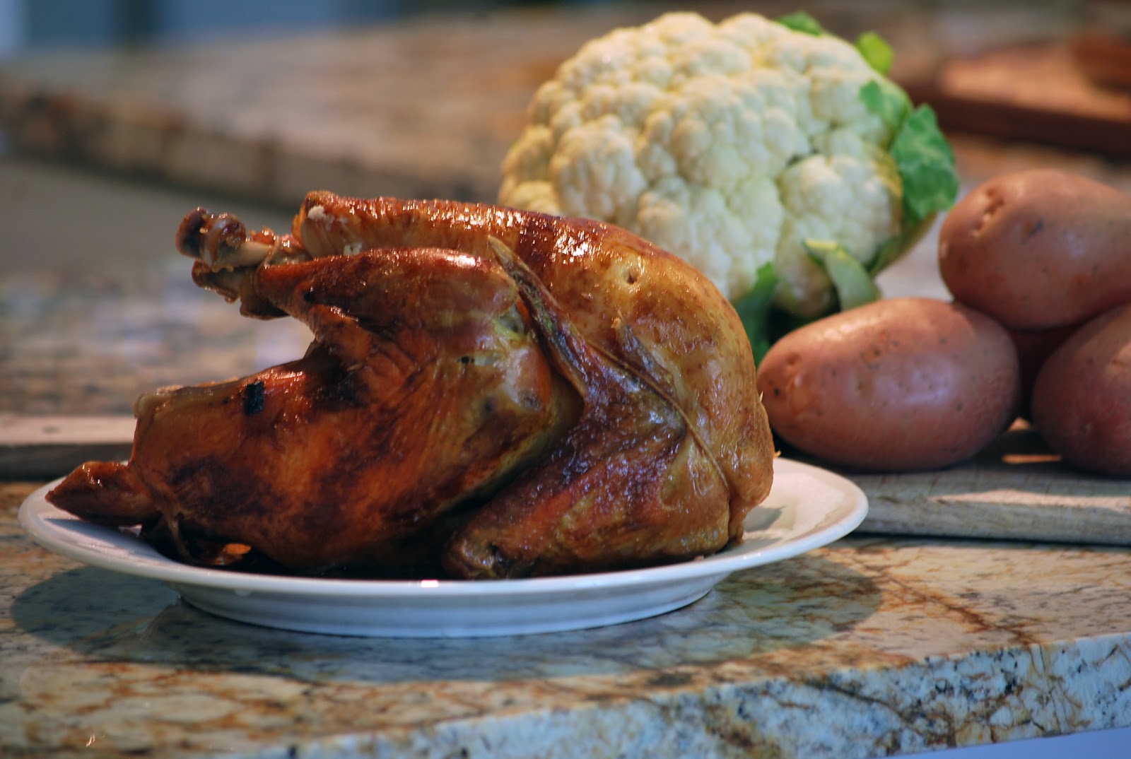 Off The Cuff Cooking Rotisserie Chicken, Mashed Potatoes and Cardamom