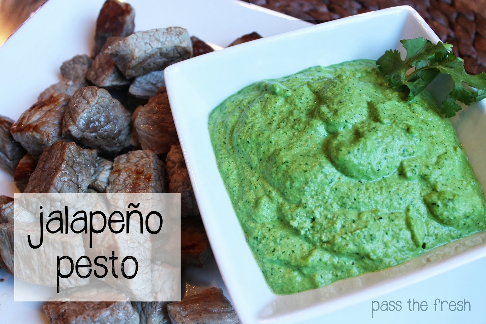 Pass the Fresh Jalapeño Pesto