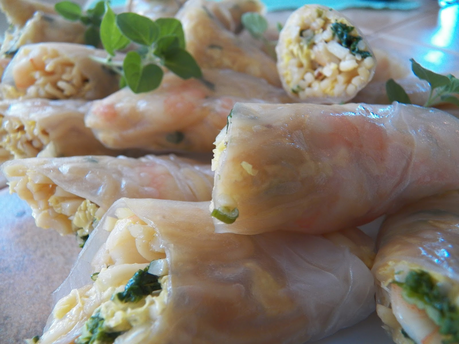 YakiSoba Noodle Spring Roll with Shrimp Sid's Sea Palm Cooking