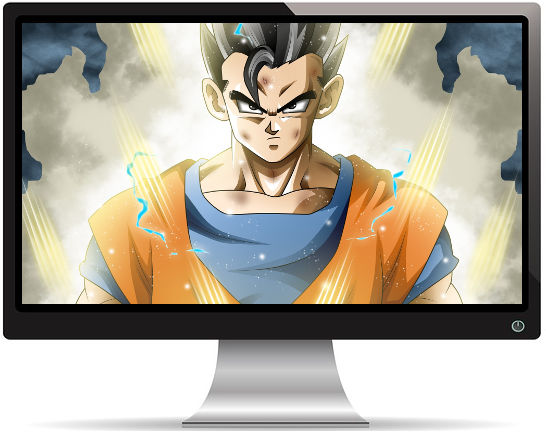 Ultimate Gohan Dragon Ball Super - Fond d'écran en Full HD 1080p